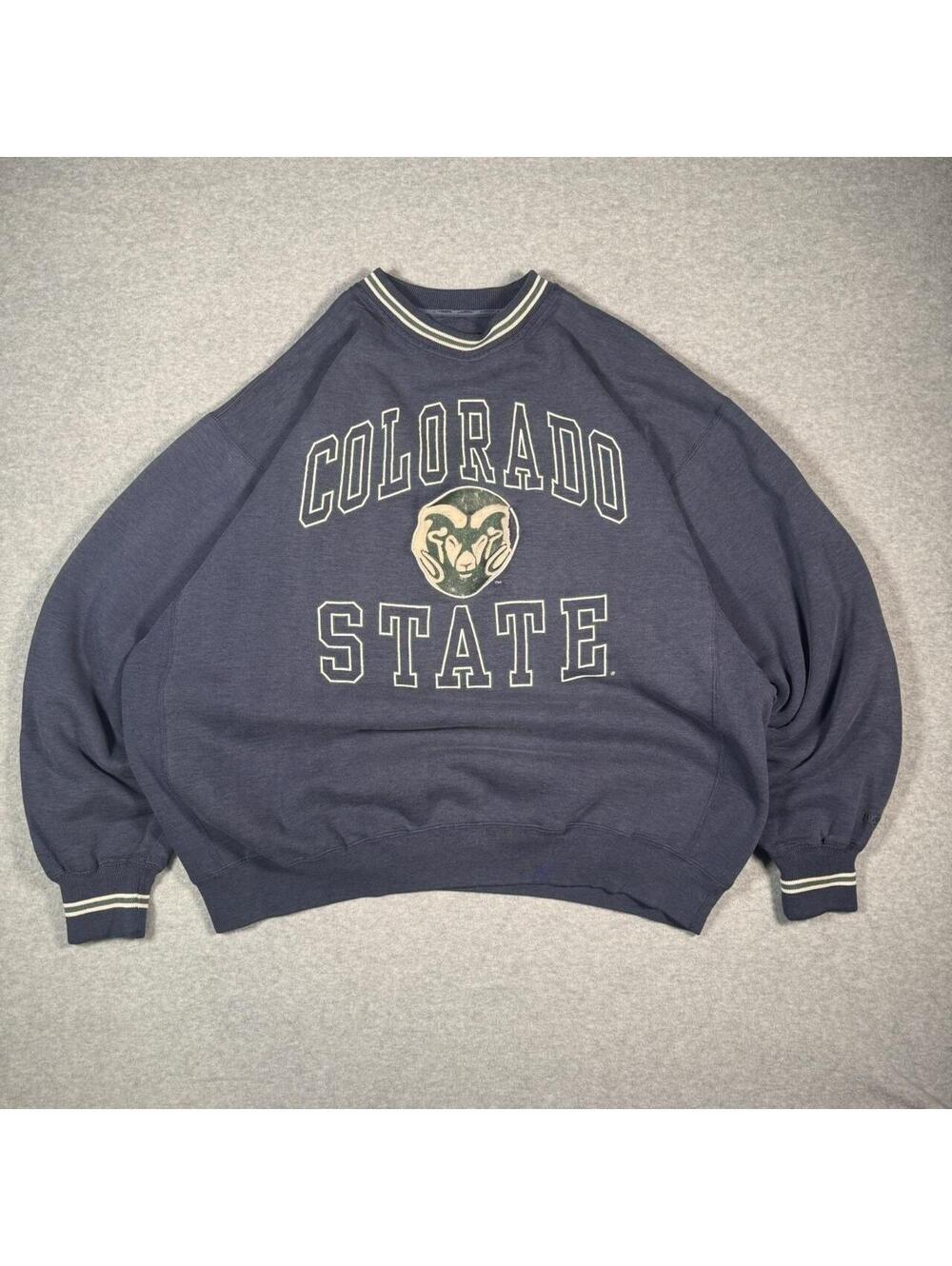 90s Jansport CSU Colorado State Rams crewneck sweatshirt